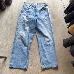 Agolde 90'S CROP MID RISE STRAIGHT IN FORCE